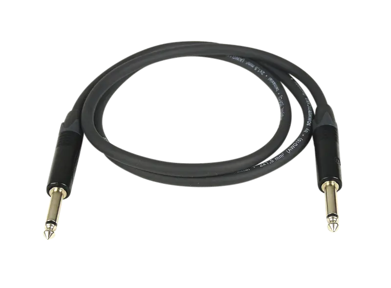 Lautsprecherkabel Klinke-Klinke, 1 m - PREMIUM