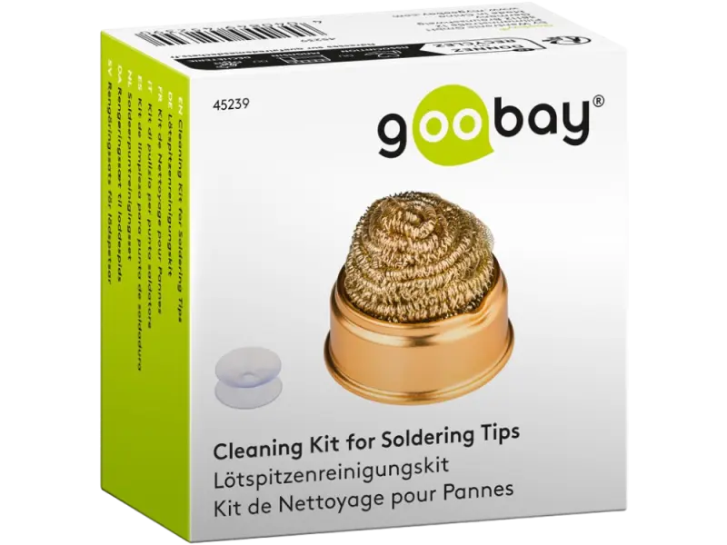 Lötspitzenreiniger inkl. Lötspitzenreinigungsdraht und Halter Kit