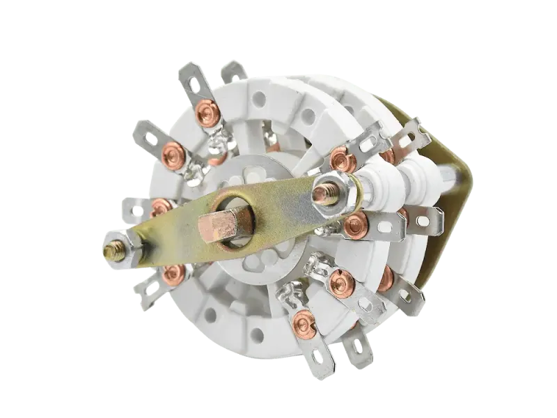 Drehschalter, offene Ausführung 1 Pol / 3 Pos - 3 A - Impedanzwahlschalter