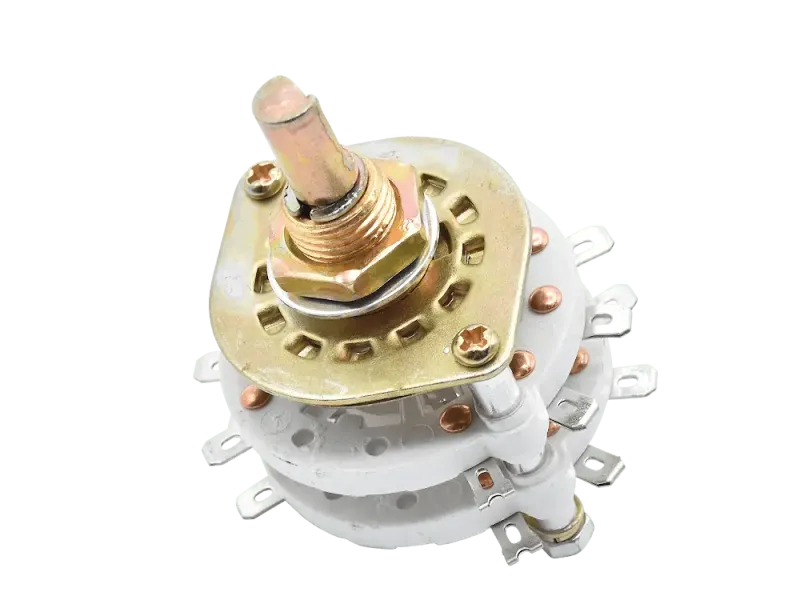 Drehschalter, offene Ausführung 1 Pol / 3 Pos - 3 A - Impedanzwahlschalter