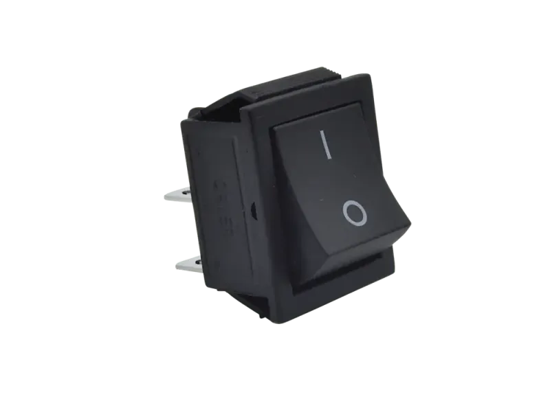 Wippenschalter 2-polig, EIN-AUS , schwarz