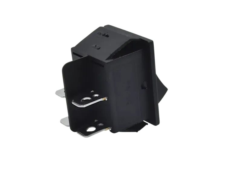 Wippenschalter 2-polig, EIN-AUS , schwarz