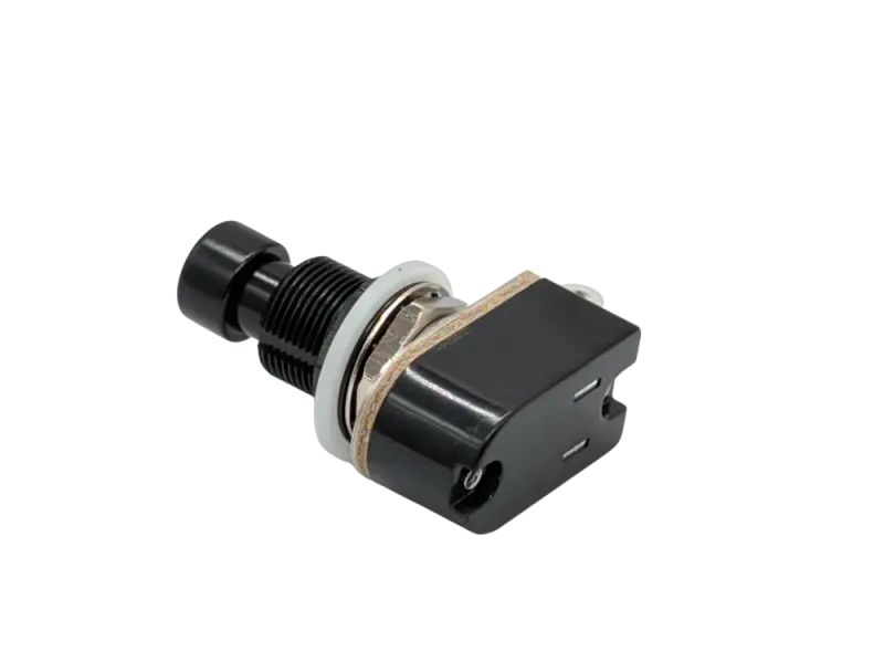 Fußtaster 1-Pol, AUS - (EIN) - schwarz