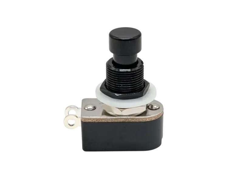 Fußtaster 1-Pol, AUS - (EIN) - schwarz