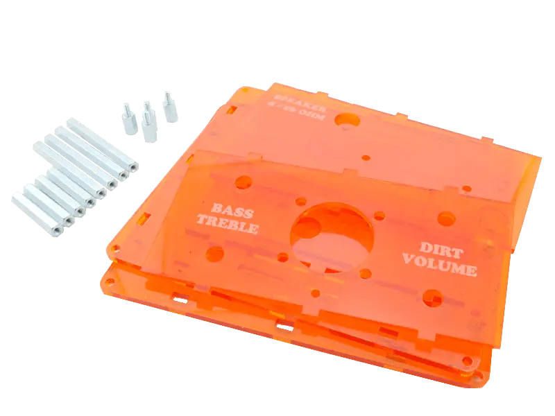 Chassis Acryl für LoV Tomato-Blaster, orange