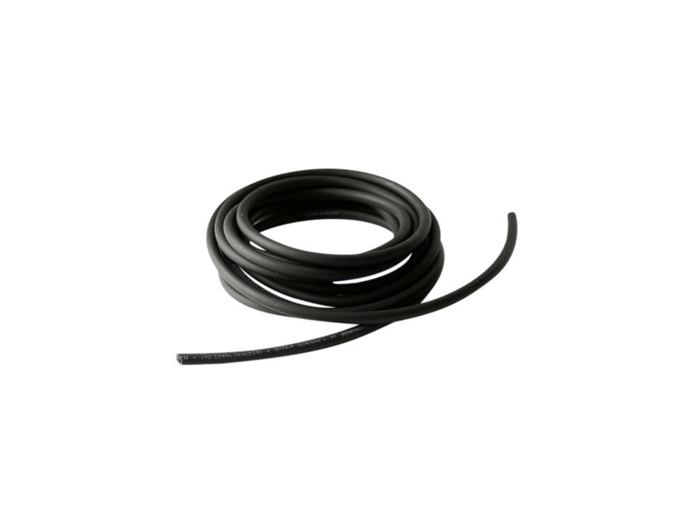 Geflochtener Polyester-Schlauch Dehnbar – 5mm Auf 10mm Erweiterbar, 10 Meter Schwarz (hitzebeständig Bis 150°C)