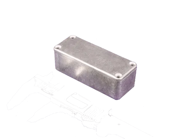 Hammond Druckguss 1550A - 89 x 35 x 26 mm