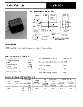 VACTEC Optokoppler VTL5C1