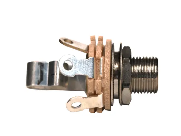 Switchcraft L12a, 6,3 mm Klinkenbuchse, langes Gewinde