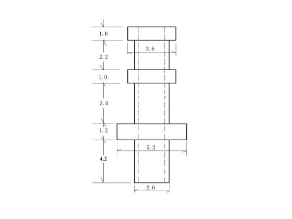 Turret Tube-Town Type 42 - 100 pcs