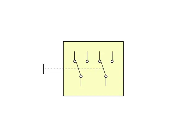 Fußtaster 2-Pol, EIN - (EIN)