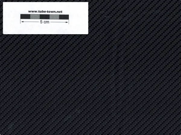 Tolex Tube-Town Carbon Fiber Schwarz  MUSTER