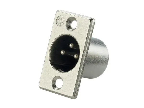 Neutrik NC3MP -  XLR Chassis Connectors male / P Series