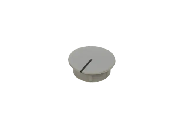 Farbkappe für Soldano Stil Knöpfe, grau