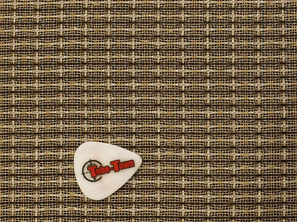 Grillcloth Fender Black-White-Silver AGED - 60 x 90 cm