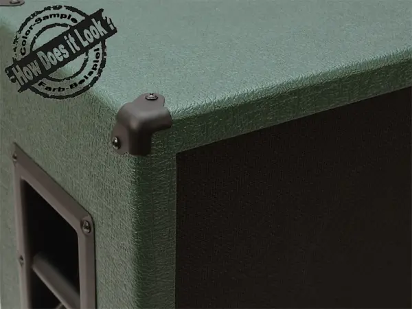 RESTSTÜCK Tolex Tube-Town Elephant British Racing Green,  min. 100 x 40 cm