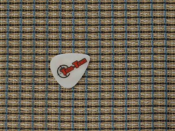 Frontbespannung Fender Blau-Weiss-Silber AGED - 60 x 90 cm