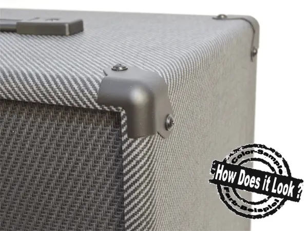RESTSTÜCK  - Tolex Tube-Town Stingray schwarz, min. 100 x 40 cm