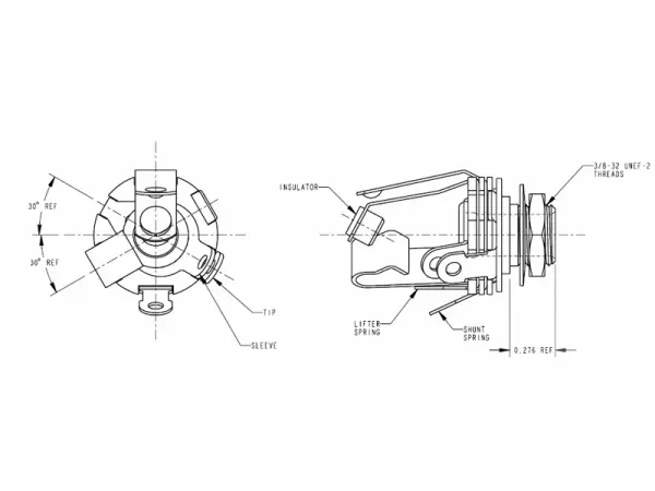 Switchcraft 13, 6,3 mm jack - Make Circut