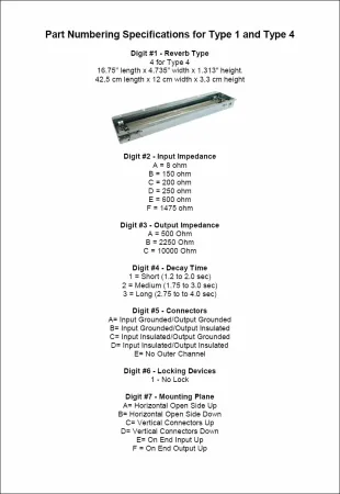 Accutronics Reverb Tank 4EB2C1B