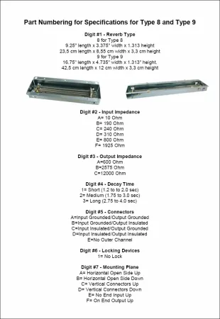 Accutronics Reverb Tank 8AB2D1A