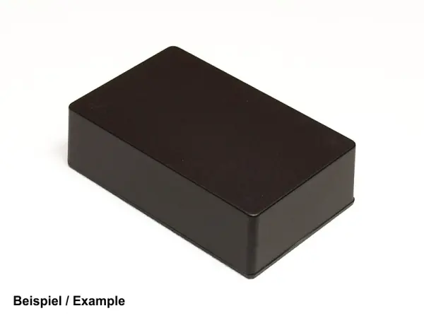 Hammond Druckguss 1590BBSBK - SCHWARZ