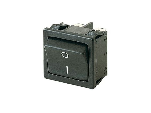 Rocker switch, 2 position, DPST, ON-OFF, Marquardt