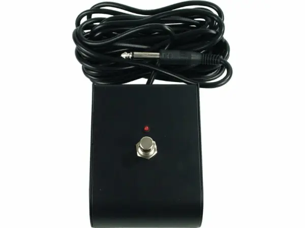 Fußschalter, Marshall-Stil, 1-fach mit LED, EIN-AUS