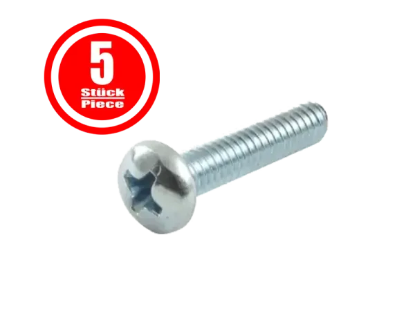 Kreuzschlitzschraube UNC 8/32 x 3/4, 5er-Pack
