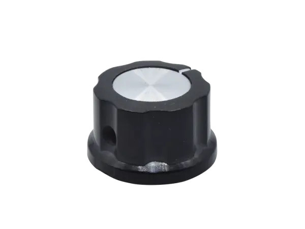 Classic Bakelit Knopf schwarz, 27 mm