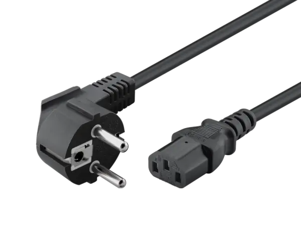 Power Cord 5 m, black