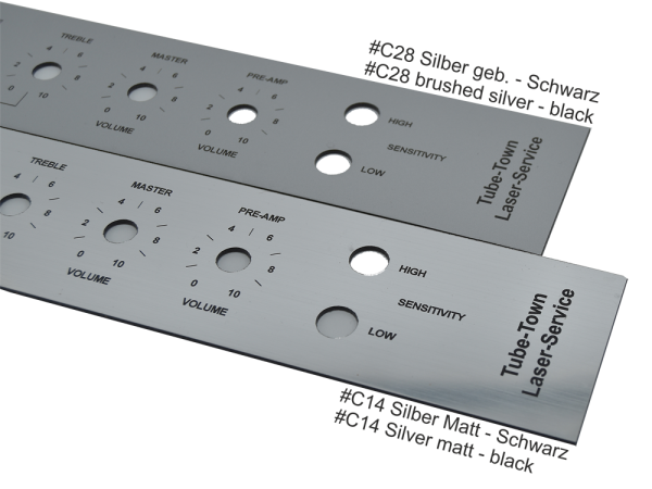 Custom Shop Faceplate Standard - 600 mm