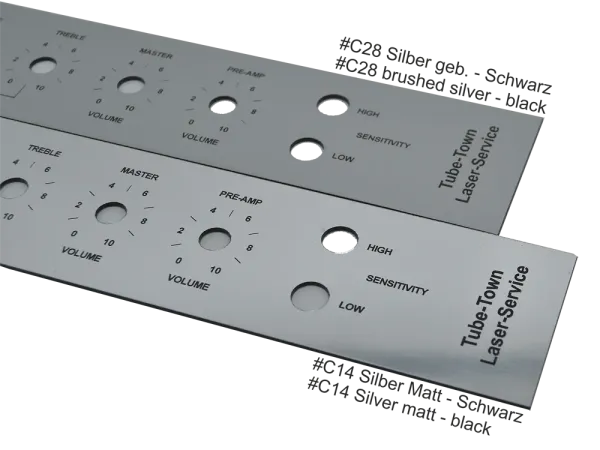 Custom Shop Faceplate Standard - 600 mm