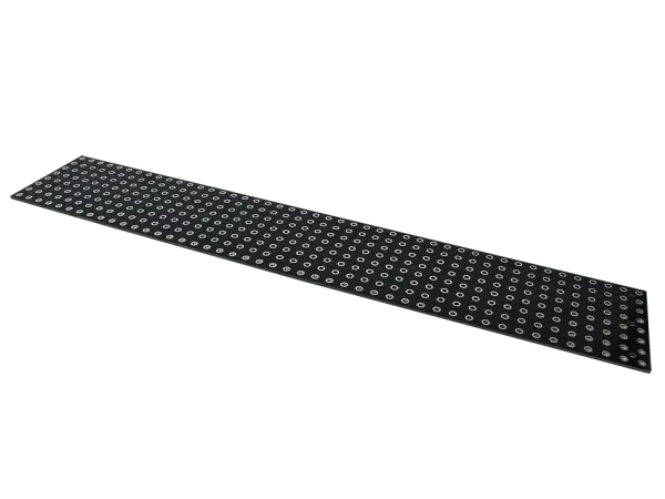 Tube-Town EZ-Board 80 x 460  mm FR4 2 mm, schwarz