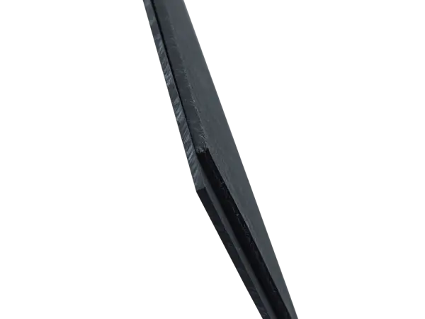 Fender-Stil Eyeletboard, blank,  schwarz, 2er Set, 406 x 76 mm