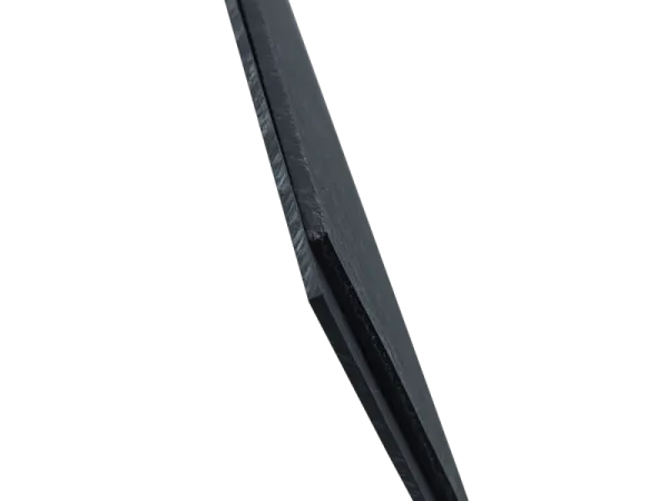 Fender-Stil Eyeletboard, blank,  black, Set of 2, 406 x 76 mm