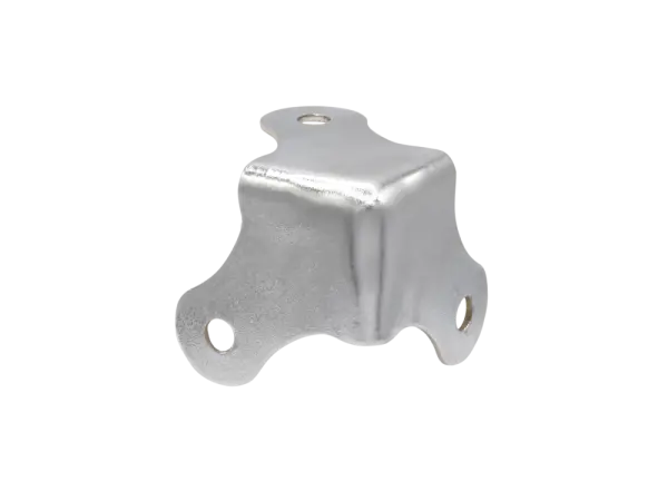 Gehäuseecke, dreischenkelig, silber, klein