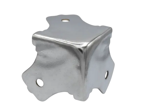 Gehäuseecke, dreischenklig silber