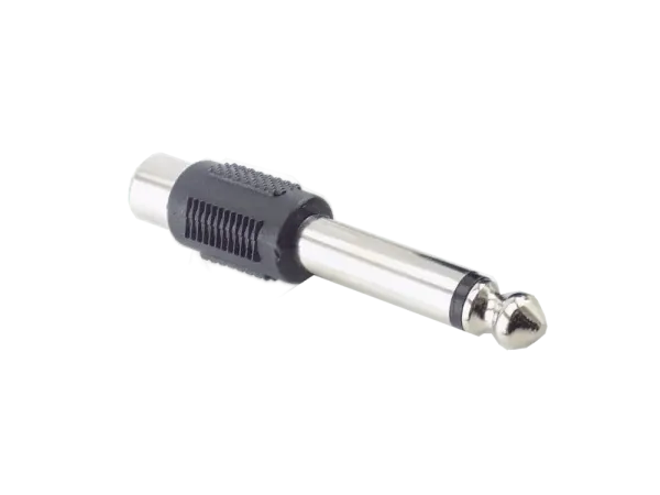 Adapter - Cinch female auf 6,3 mm Mono Klinke