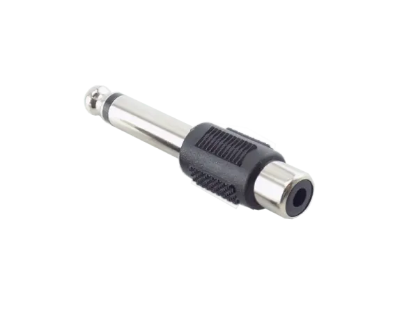 Adapter - Cinch female auf 6,3 mm Mono Klinke