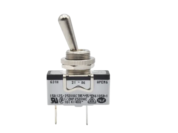 Kippschalter APEM 631 H/2 - 1-Pol - EIN-AUS