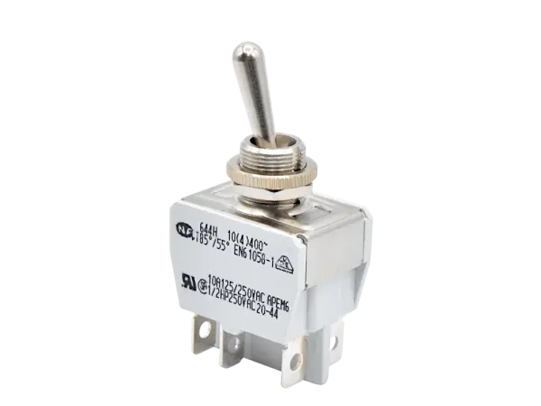 Kippschalter APEM 644 H/2 - 2-Pol - EIN-(AUS)-EIN