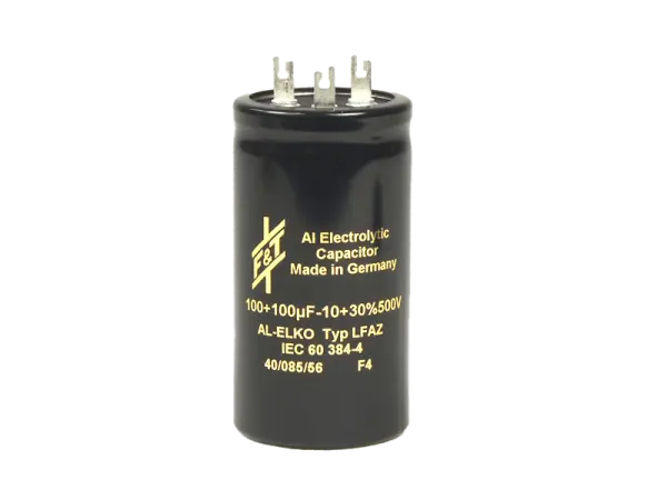 F+T 100 + 100 µF / 500 V Multisection