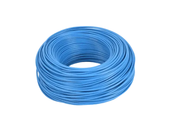 Schaltleitung H05V-U 1mm², starr / 100 m Ring, blau
