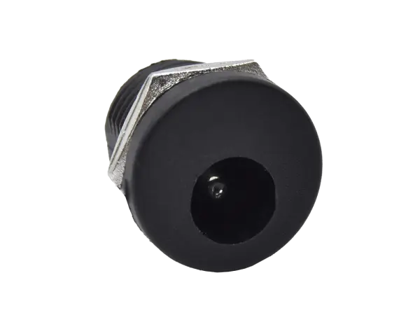 DC Power Jack, Frontpanel mount, 5,5 x 2,1 mm