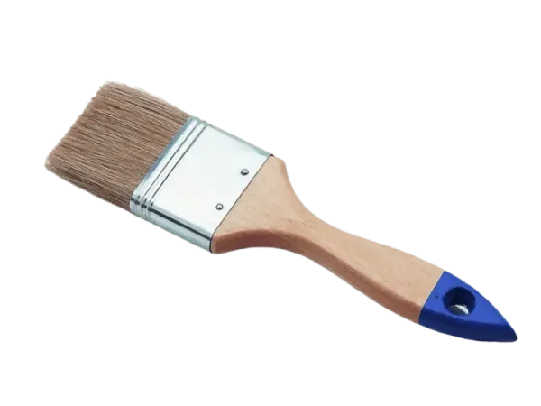 Flat Brushes, 60 mm, bright bristles