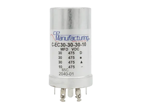 Capacitor, radial 30/30/30/10µF - 475 V
