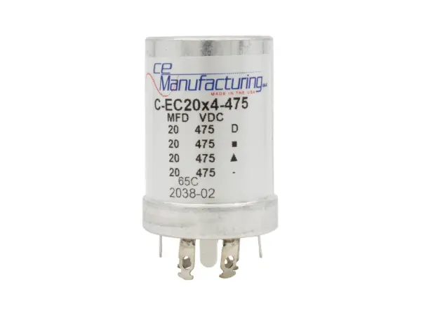 Capacitor, radial  20/20/20/20µF - 475 V