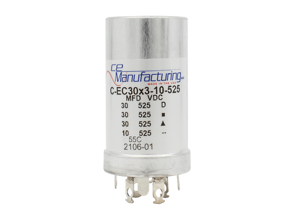 Kondensator, radial 30/30/30/10uF - 525 V