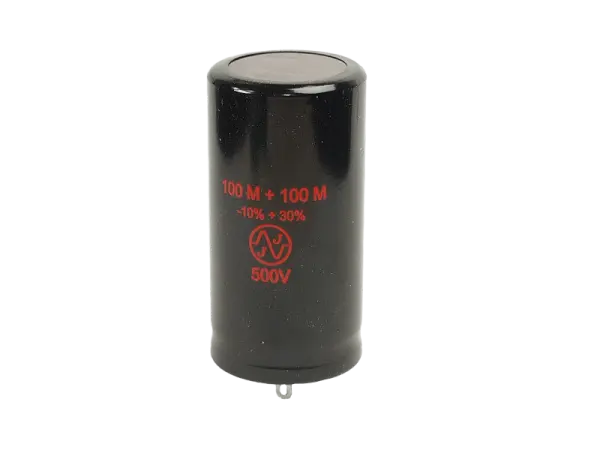 JJ 100+100 µF @ 500 V